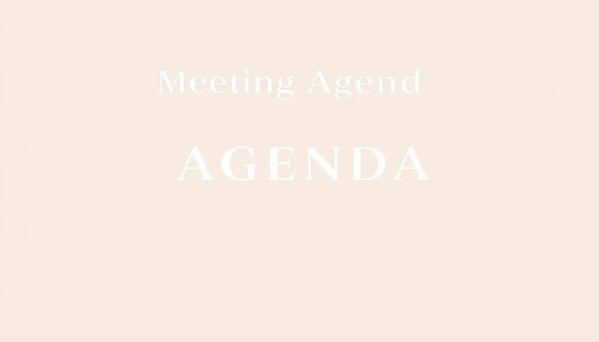 Automate meeting agenda creation for the travel industry with our AI-powered tool, streamlining planning and enhancing productivity.