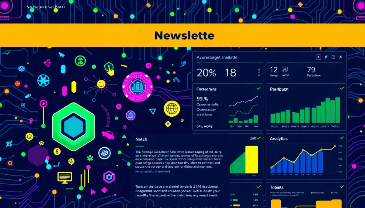 Automate your newsletters with real-time KPI insights, keeping your fintech audience informed and engaged. Boost conversions and stay ahead of the competition.