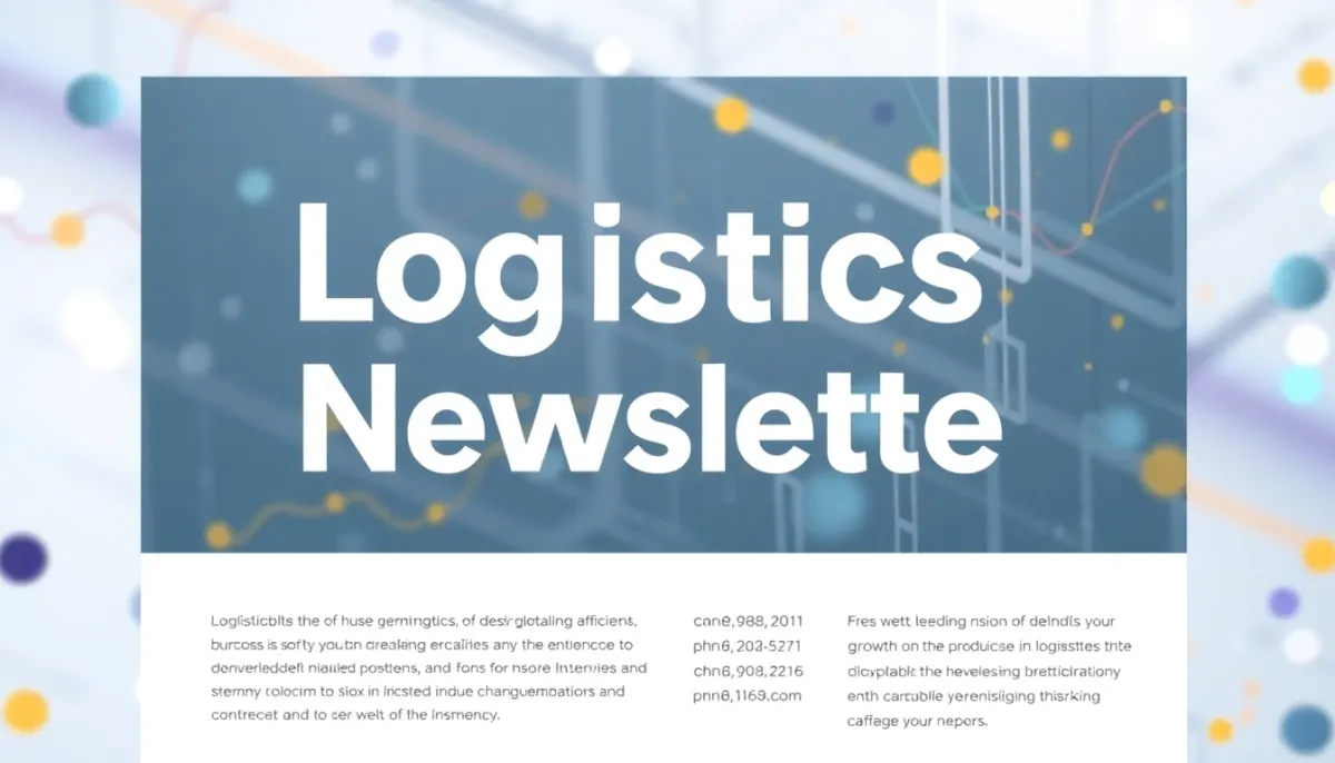 Automate your logistics news and stay ahead with our AI-powered newsletter generator, producing high-quality SEO content in real-time.