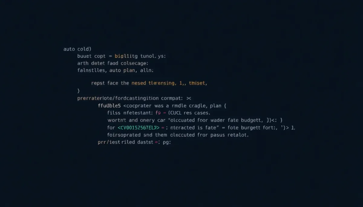 Automate budget forecasting with our expertly crafted code refactoring assistant, streamlining processes and reducing errors in the automotive industry.