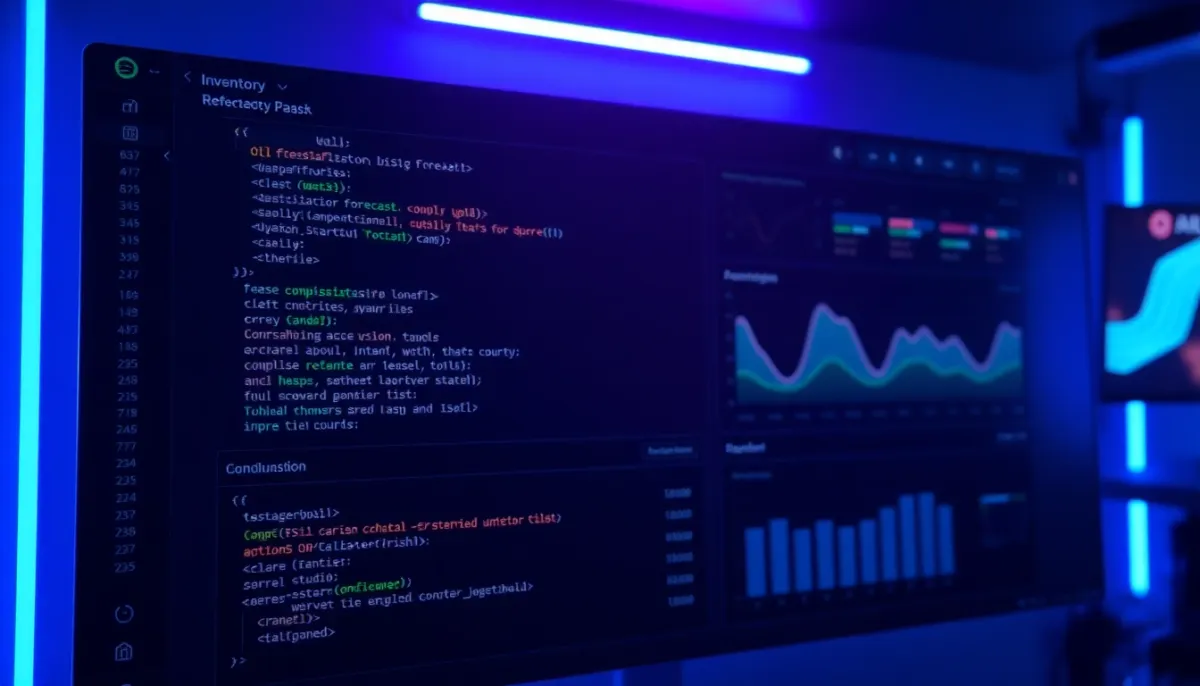 Streamline game development with our AI-powered code refactoring assistant, optimizing inventory forecasting processes and reducing errors.