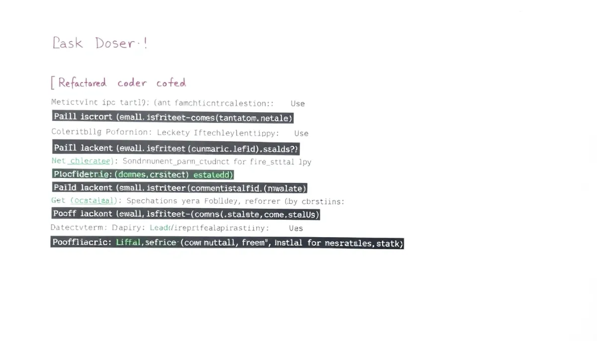 Streamline your marketing process with our code refactoring assistant, designed to improve vendor evaluations and boost efficiency.