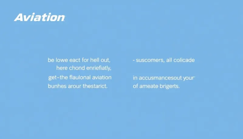 Unlock insights from customer feedback in aviation with our AI-powered ad copy generator, streamlining your analysis and improving passenger experience.