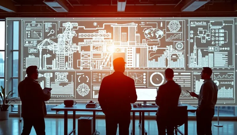 Streamline feature request analysis in construction with our intuitive AI model deployment system, automating data insights and decision-making.