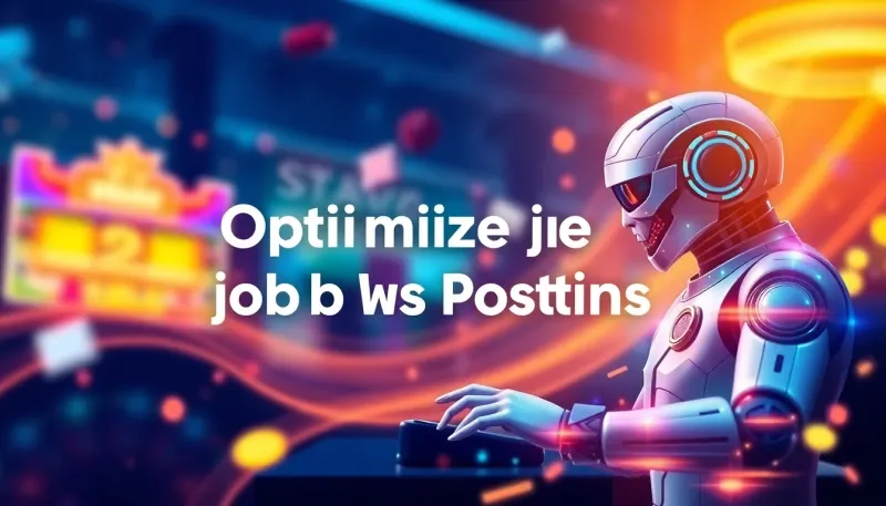 Boost your iGaming employer branding with our AI-powered job post optimization tool, streamlining recruitment and improving candidate quality.