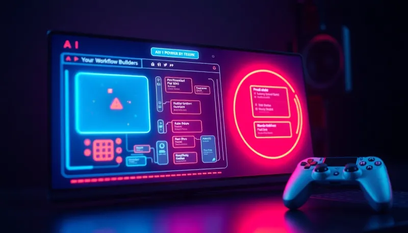 Streamline game development with an intuitive AI-powered workflow builder, automating user onboarding and boosting team productivity.