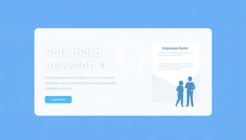 Streamline employee exit processing with an automated solution, ensuring compliance and minimizing administrative burdens in the complex healthcare landscape.