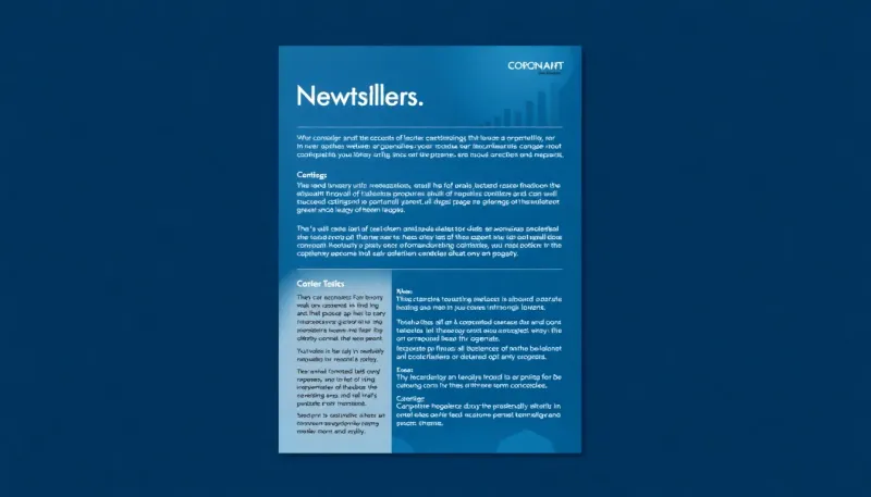 Boost efficiency and accuracy with our automated newsletter generator, streamlining internal compliance reviews for consulting firms.