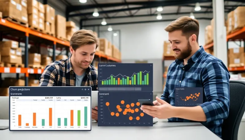 Maximize customer retention with our advanced churn prediction algorithm, optimizing logistics operations and driving loyalty scoring for long-term success.