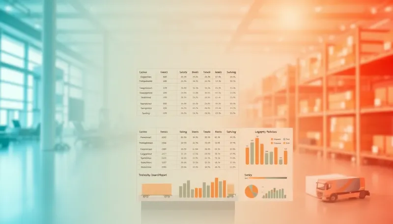 Improve logistics reporting efficiency with our custom framework, streamlining data collection and analysis to provide actionable insights.