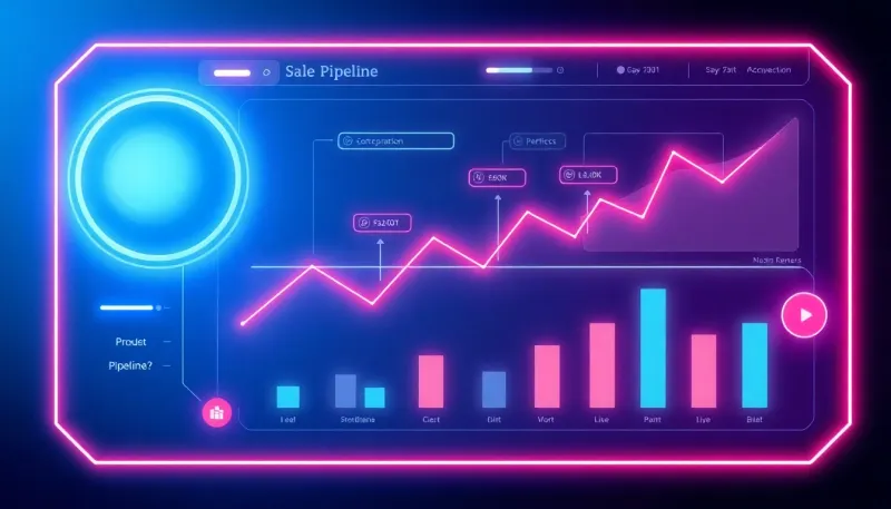 Generate sales pipeline reports with AI-powered code, automating data analysis and insights for mobile app development teams.