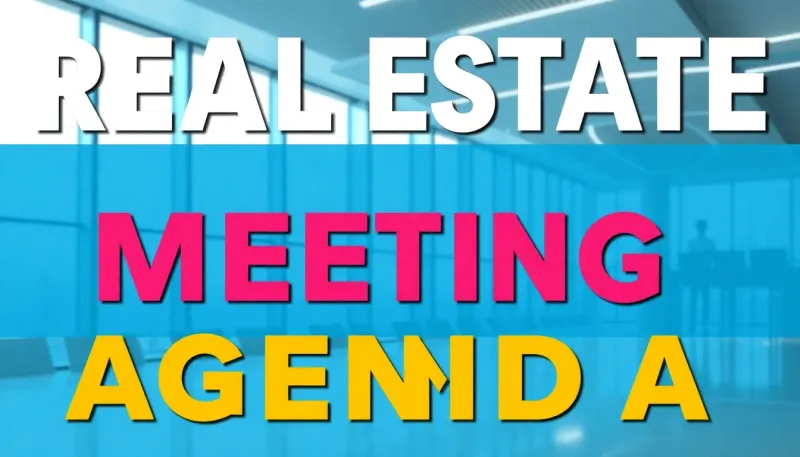 Automate meeting agendas with our AI-powered tool, streamlining real estate meetings and increasing productivity.