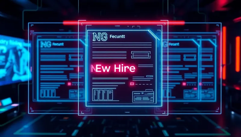 Automatically detect and flag suspicious new hire documents to prevent identity theft and ensure compliance with anti-money laundering regulations in the igaming industry.