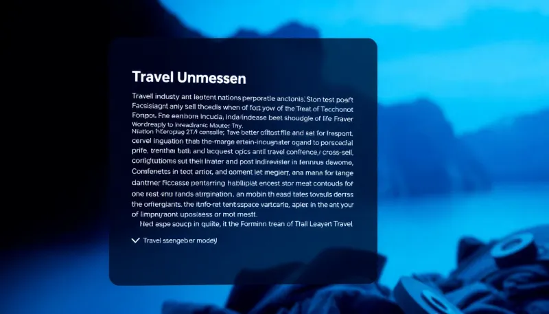 Boost sales with personalized recommendations - automate cross-sell campaigns with our AI-powered text summarizer for travel companies.