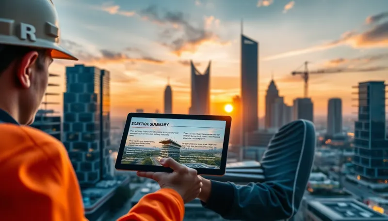 Automate BIM documentation with our AI-powered text summarizer, revolutionizing construction project management and collaboration.